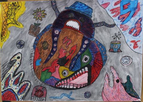 9月１２日【宇宙の日】記念　全国小・中学生作文絵画コンテスト受賞作品ギャラリー
